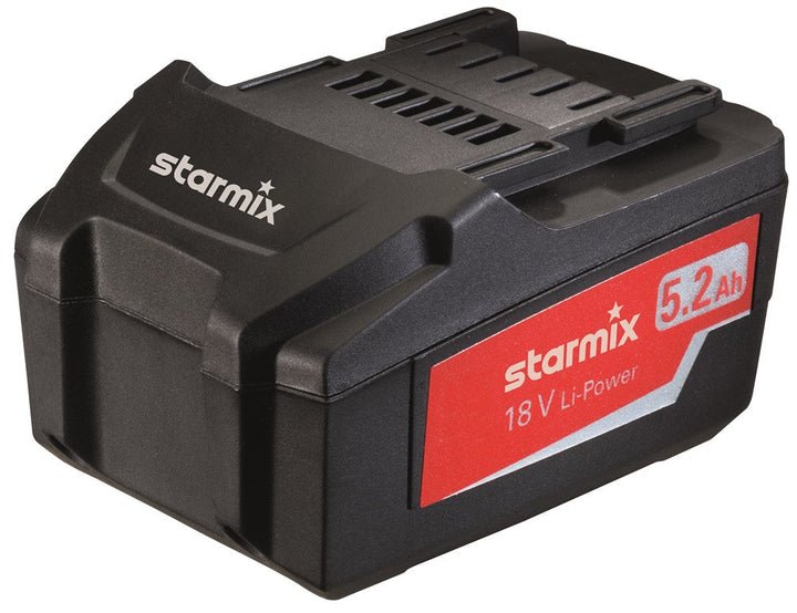 STARMIX ACCU 18 V 5.2 AH  LI-POWER