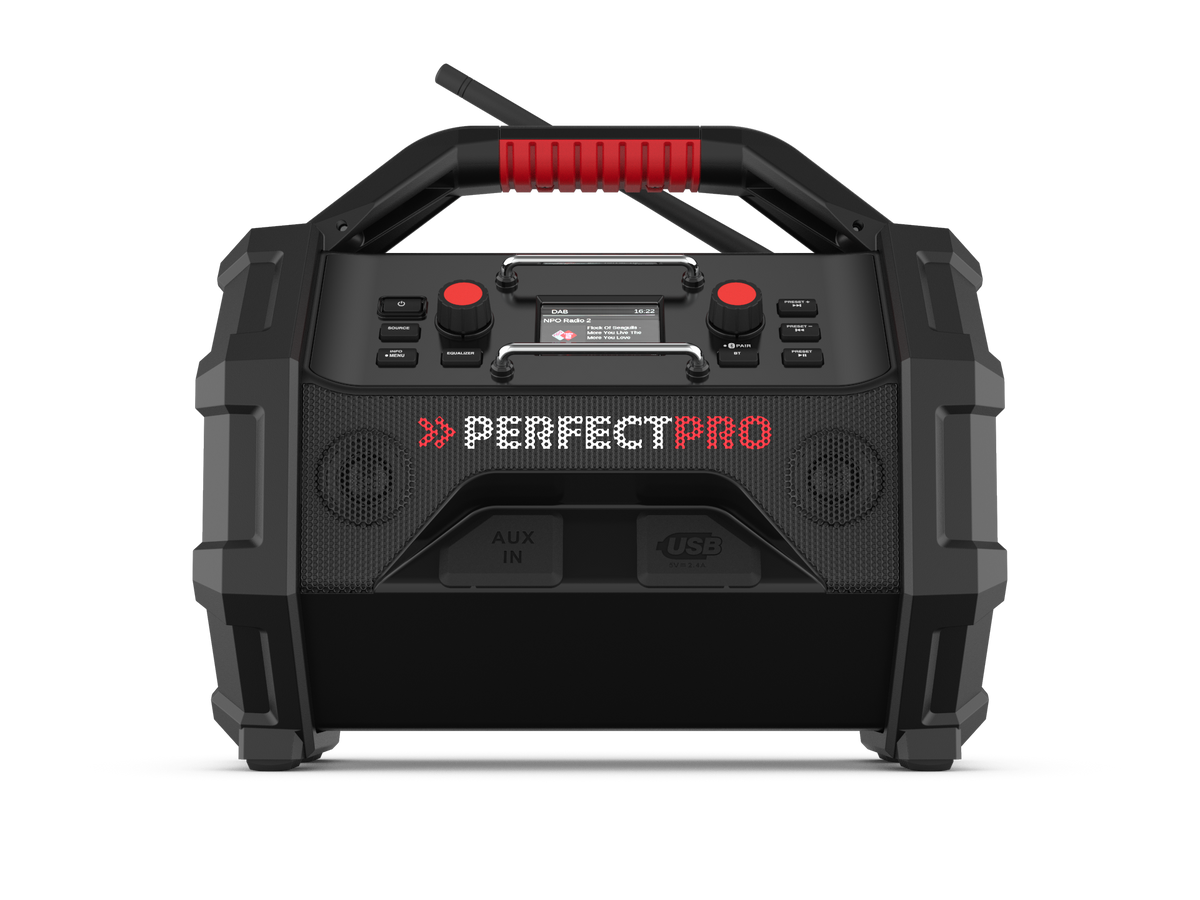 PerfectPro OCT-18V Rocktagon Bouwradio 18V