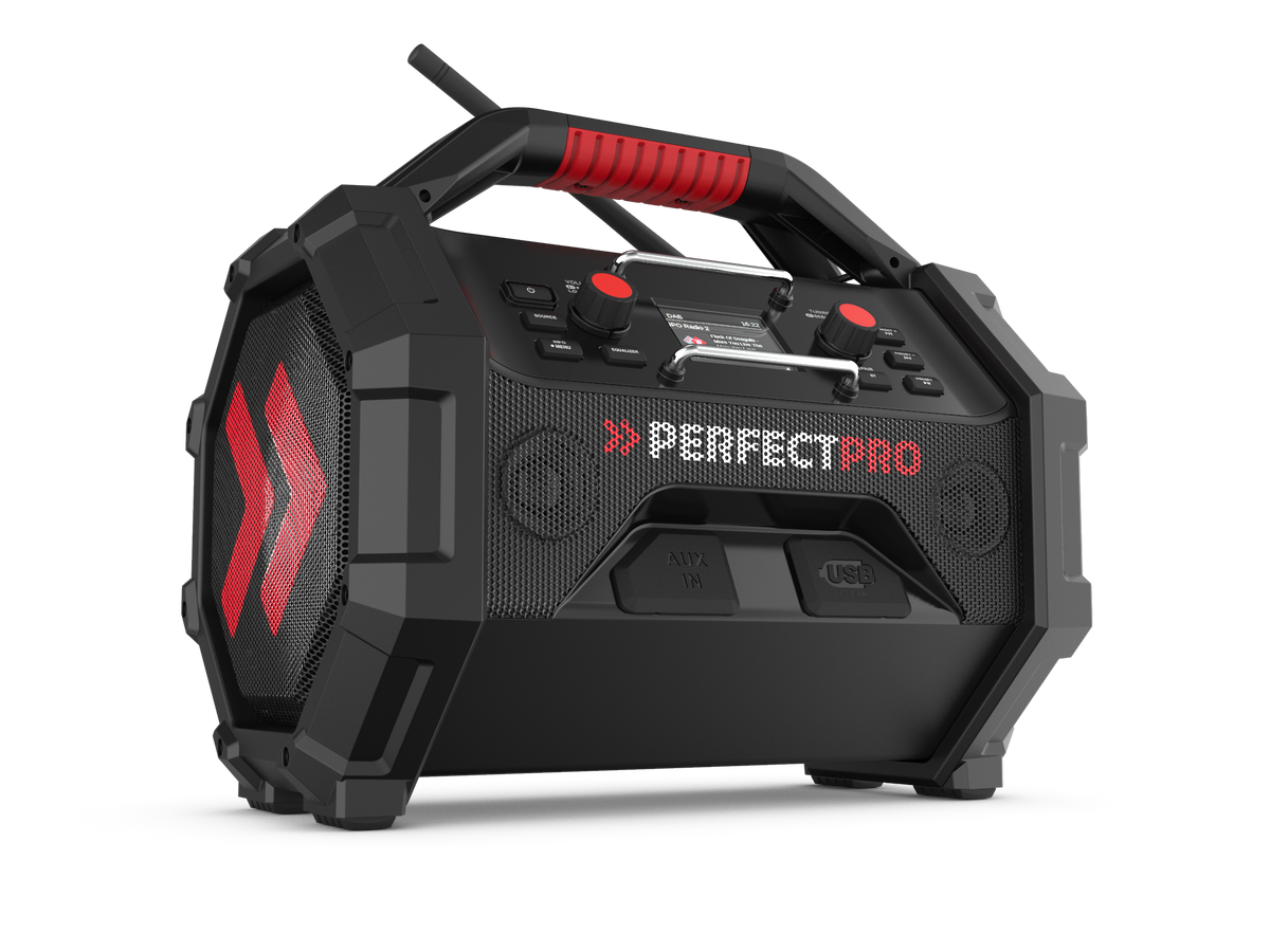 PerfectPro OCT-18V Rocktagon Bouwradio 18V
