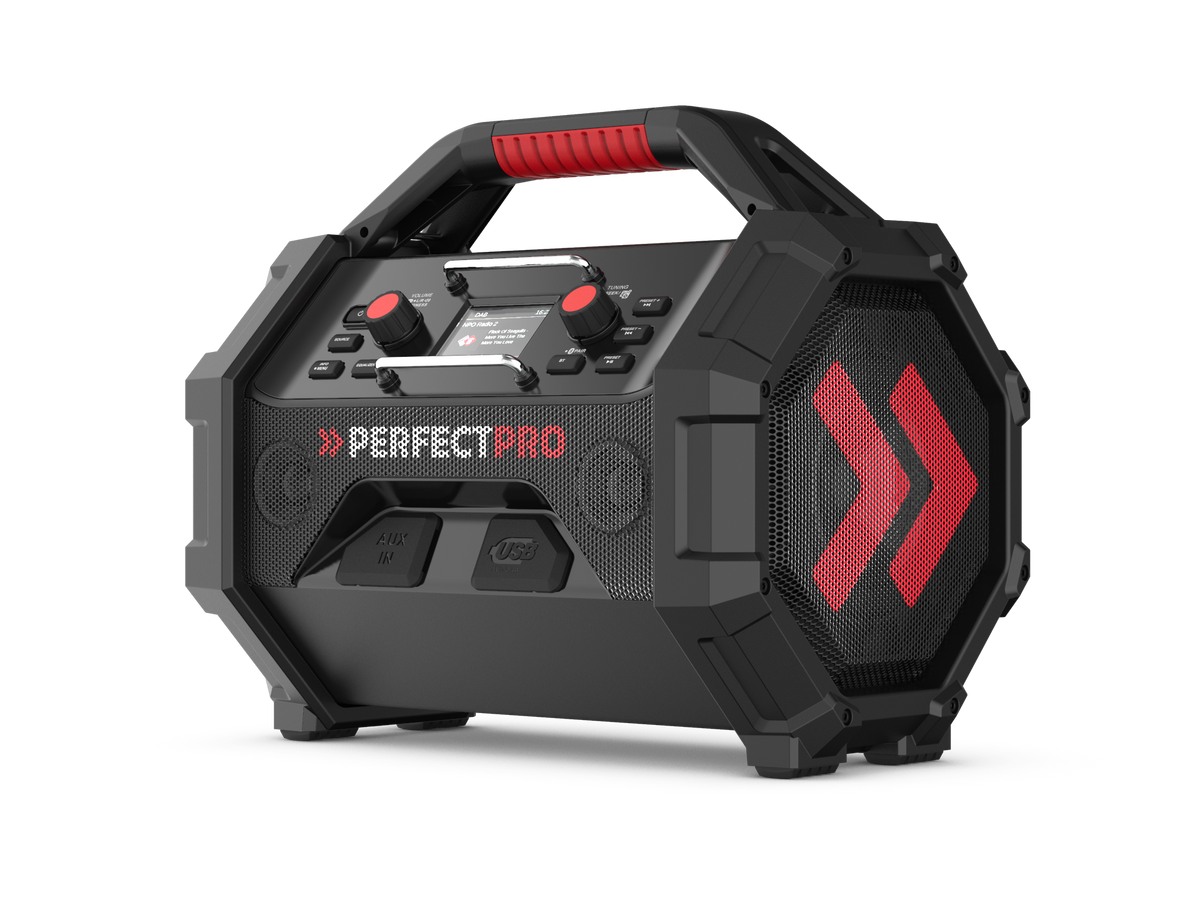 PerfectPro OCT-18V Rocktagon Bouwradio 18V