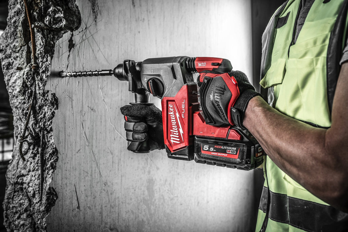 Milwaukee M18 FHX-0X Boorhamer 18V - 4933478888