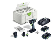 Festool ACCU-SCHROEFBOORMACHINE TXS 18 C3,0-Set 576896 - 576896