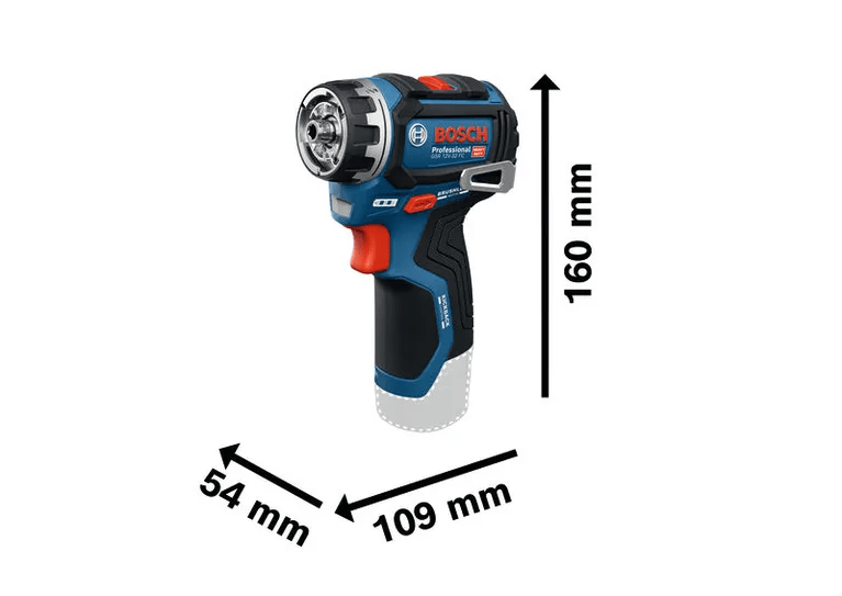 Bosch GSR12V-32FC Accu Schroevendraaier in L-Boxx - 06019N7102